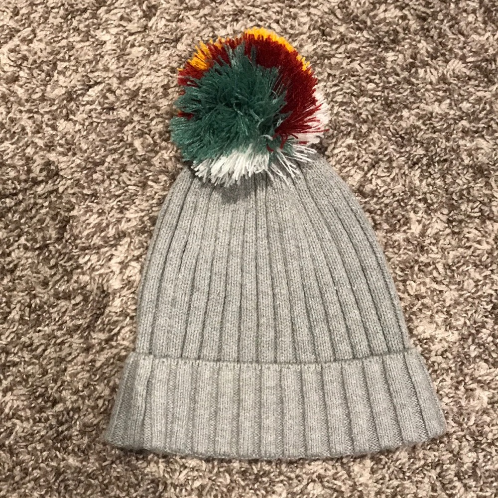 HA pompom hat